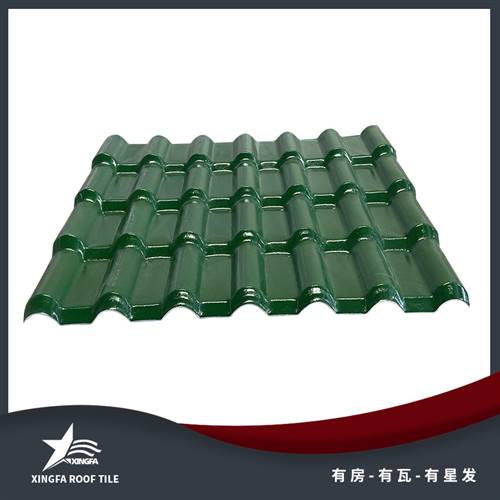 上海墨绿合成树脂瓦 上海园林建设树脂瓦 隔音美观颜色鲜艳 上海树脂瓦厂家生产批发